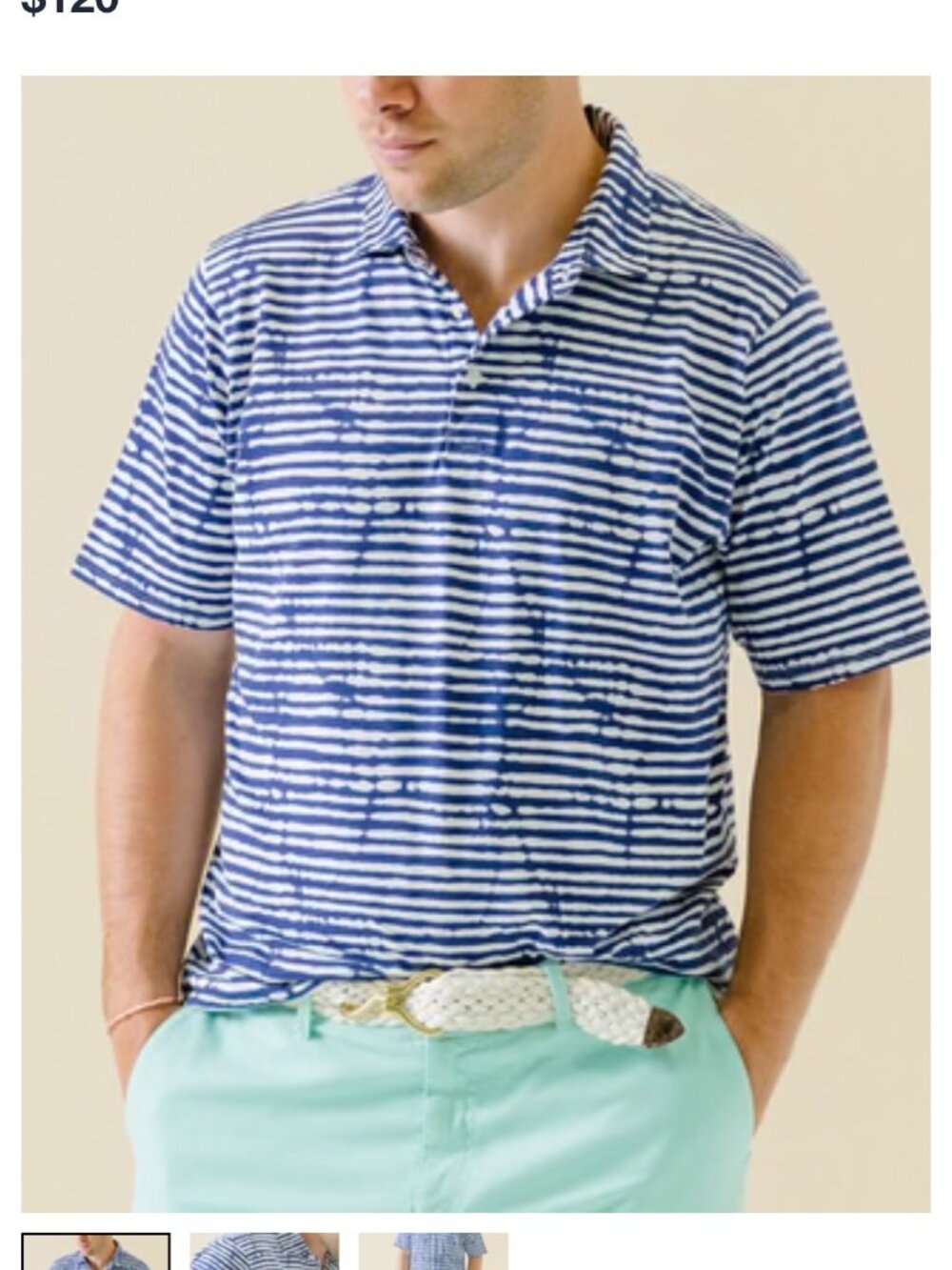 B Draddy Mens Hemmer Golf Shirt